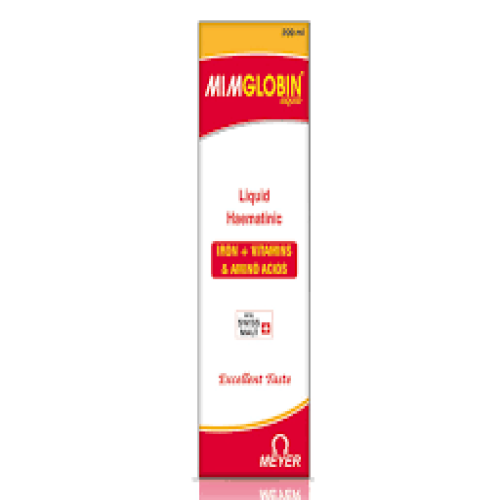Mimglobin Liquid 200ml Minerals and Multivitamin